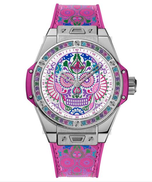 Cheap Hublot 2018 Big Bang One Click Calavera Catrina 465.SX.2090.VR.1299.MEX18 Replica watch